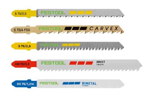 Festool Stichsägeblatt-Set STS-Sort/21 W/P/M