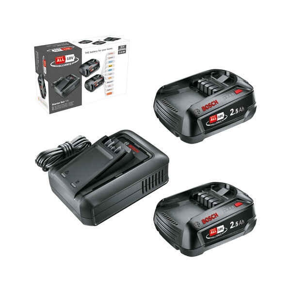 Bosch Starter-Set Starter-Set 18V (2 x 2.5 Ah + AL 18V-44)