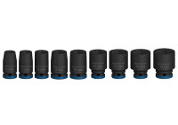 Bosch PRO Impact Socket Set, 1/4", Standard, 9-tlg.