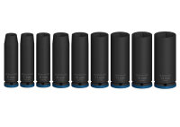 Bosch PRO Impact Socket Set, 1/4", tief, 9-tlg.