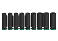 Bosch PRO Impact Socket Set, 1/2", tief, 9-tlg.