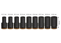 Bosch PRO Impact Socket Set, 3/4", tief, 9-tlg.