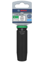 Bosch PRO Impact Socket, 1/2", 13 mm, tief