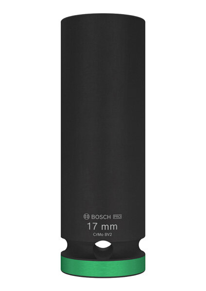 Bosch PRO Impact Socket, 1/2", 17 mm, tief