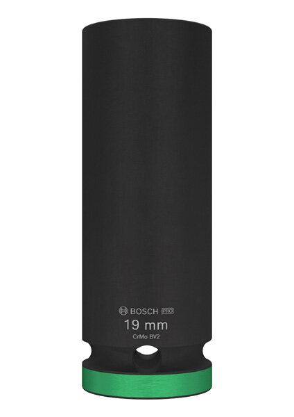 Bosch PRO Impact Socket, 1/2", 19 mm, tief