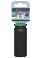 Bosch PRO Impact Socket, 1/2", 21 mm, tief