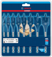 Bosch EXPERT SelfCut Speed Flachfräsbohrer, 12/16/18/20/22/25/28/32 mm, 8 Stück