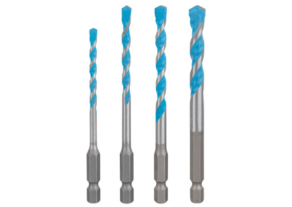 Bosch EXPERT HEX-9 Multi Construction Bohrer-Set, 4/5/6/8 mm, 4-tlg.