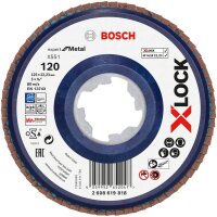 Bosch X-LOCK-Fächerschleifscheibe X551, Expert for...