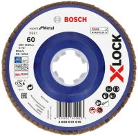 Bosch X-LOCK-Fächerschleifscheibe X551, Expert for...