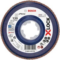 Bosch X-LOCK-Fächerschleifscheibe X551, Expert for...