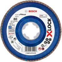 Bosch X-LOCK-Fächerschleifscheibe X551, Expert for...