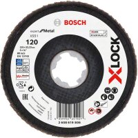 Bosch X-LOCK-Fächerschleifscheibe X551, Expert for...