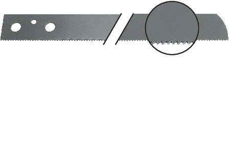 Sägeblatt, Länge 300 mm, Zahnabstand 2,1 mm, Dicke 1,5 mm