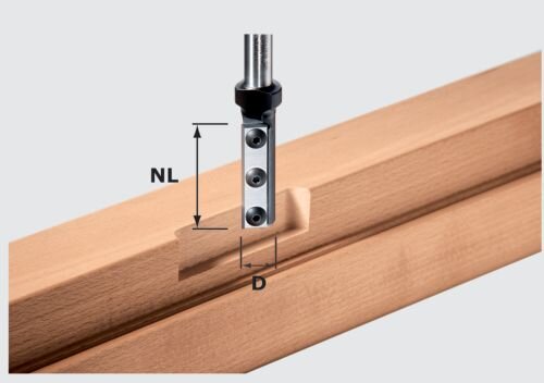 Festool Nutfräser-Wendeplatten HW S12 D16/50 WP