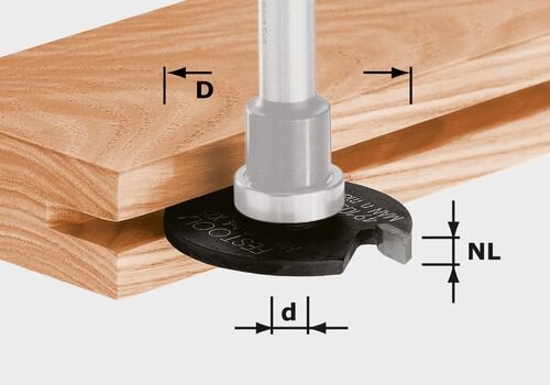 Festool Scheibennutfräser HW D40x3