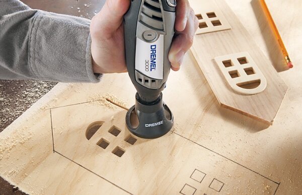 Dremel DREMEL® 3000-2/25 Multifunktionswerkzeug (130 W), 25 Zubehöre, 2 Vorsatzgerät