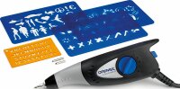 Dremel DREMEL® Gravierer 290-3 Hobby (35 W) mit 3 Zubehöre, 4 Designschablonen