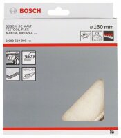 Bosch Lammwollhaube für Exzenterschleifer, 160 mm,...