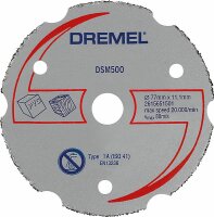 Dremel DREMEL® DSM20 Mehrzweck-Karbidtrennscheibe,...