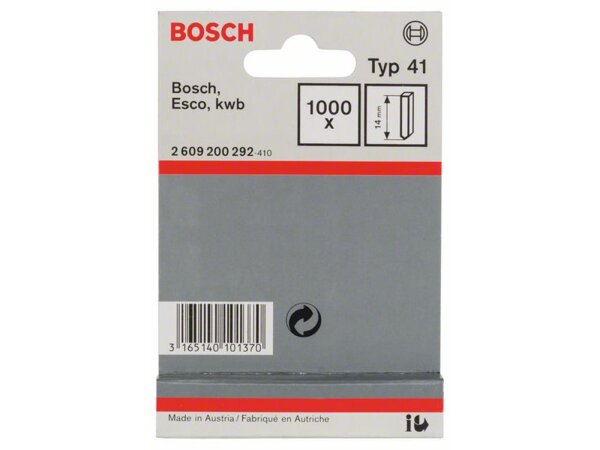 Bosch Stift Typ 41, 14 mm, 1000er-Pack