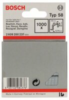 Bosch Feindrahtklammer Typ 58, 13 x 0,75 x 12 mm,...