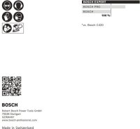 Bosch EXPERT C470 Schleifpapier-Set, 100 x 150 mm, K 60/120/180, 10 Stück