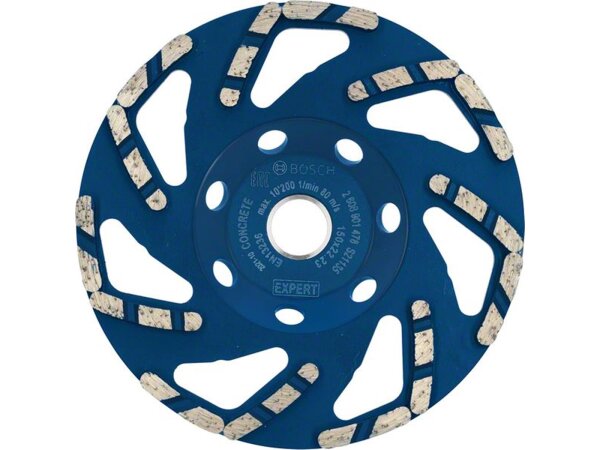 Bosch EXPERT Concrete Diamanttopfscheibe, 150 x 22,23 x 4,5 mm. Für Betonschleifer