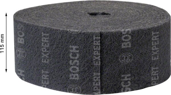 Bosch EXPERT N880 Vliesrolle zum Handschleifen, 115 mm x 10 m, ultrafein S