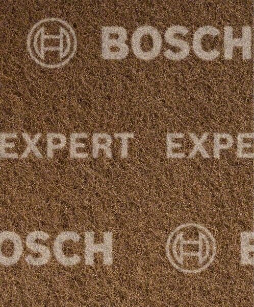 Bosch EXPERT N880 Vliespad zum Handschleifen, 115 x 140 mm, grob A, 2 Stk.