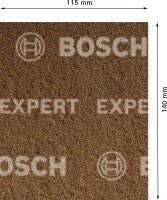 Bosch EXPERT N880 Vliespad zum Handschleifen, 115 x 140 mm, grob A, 2 Stk.