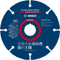 Bosch EXPERT Carbide Multi Wheel Trennscheibe,...