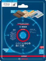 Bosch EXPERT Carbide Multi Wheel Trennscheibe, 115 mm, 22,23 mm