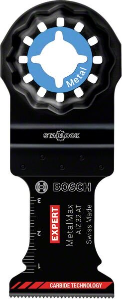 Bosch Expert MetalMax AIZ 32 AIT Blatt für Multifunktionswerkzeuge, 40x32 mm, 10 Stk.