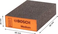 Bosch EXPERT S471 Standard Block, 69 x 97 x 26 mm, mittel. Für Handschleifen