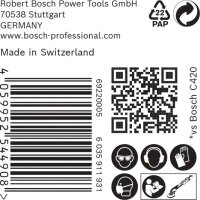 Bosch EXPERT C470 Schleifp. mit 19 Löchern für Trockenbauschl., 225 mm, K 180, 25 Stk.