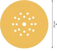 Bosch EXPERT C470 Schleifp. mit 19 Löchern für Trockenbauschl., 225 mm, K 120, 25 Stk.