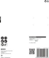 Bosch EXPERT C470 Schleifpapier Mehrloch für Exzenterschleifer, 125 mm, K 400, 5-tlg.