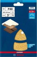 Bosch EXPERT C470 Schleifpapier mit 11 Löchern, 102...