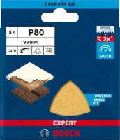 Bosch EXPERT C470 Schleifpapier für Deltaschleifer,...