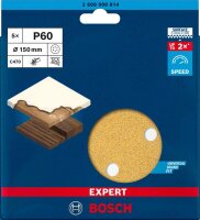 Bosch EXPERT C470 Schleifpapier mit 6 Löchern...