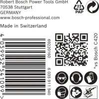 Bosch EXPERT M480 Schleifnetz für Schwingschleifer, 115 x 230 mm, K 100, 50-tlg.