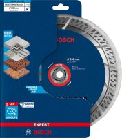 Bosch EXPERT MultiMaterial Diamanttrennscheiben, 230 x 22,23 x 2,4 x 15 mm