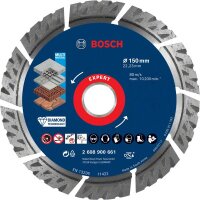 Bosch EXPERT MultiMaterial Diamanttrennscheiben, 150 x...