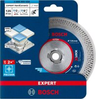 Bosch EXPERT HardCeramic X-LOCK Diamanttrennscheiben, 125 x 22.23 x 1.4 x 10 mm