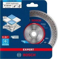 Bosch EXPERT HardCeramic Diamanttrennscheiben, 125 x 22,23 x 1,4 x 10 mm