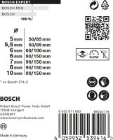 Bosch EXPERT MultiConstruction CYL-9 Bohrer-Set...