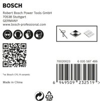 Bosch EXPERT HEX-9 HardCeramic Dachziegel-Bohrer-Set,...