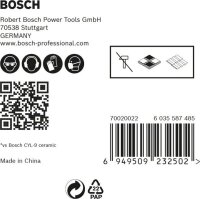 Bosch EXPERT HEX-9 HardCeramic Dachziegel-Bohrer-Set,...