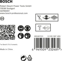 Bosch EXPERT HEX-9 HardCeramic Bohrer Mixed Set,...